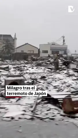 Una mujer de 90 años y otra de 80 han sido rescatadas de los escombros días después del terremoto que sacudió a Japón el 1 de enero #terremoto #mundo