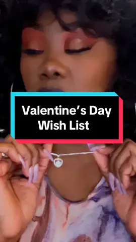 What are you getting her for Valentine’s Day 💌??? 🤔 #valentinesdaygiftideas #momentwishjewelry #heartnecklace 
