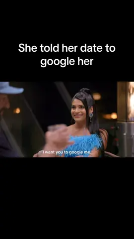 Farhana asks her date to google her #dubaiblingseason2 #dubaiblingFarhana #netflix #realitytvclips #realitytv 