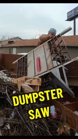 The table saw was still there, its mine now. #dumpsterdive #dumpsterdivers #dumpsterdiving