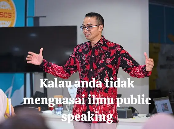 #publicspeaking mengajak untuk orang orang lebih melek public speaking