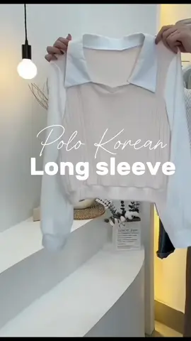 Polo Korean long sleeve #longsleeve #pololongsleeve #pololongsleeveswomen #koreanlongsleeve #polokoreanlongsleeve #mustbuyproducts #fashion #casualstyle #sweater #pololongsleeveshirt #pololongsleeveshirtforwomen #fyp #foryou #foryoupage #fyponly #balikmokosafyp #balikmokosafyptiktok #blowthis #trend #koreanstyle#poloshirtforwomen  #viral #affiliate #clickyellowbasket 