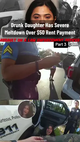 Drunk Daughter Has Severe Meltdown Over $50 Rent Payment #Payment #grandma #daughter #arrested #jail #police #policeofficer #cops #officer #lawenforment #viral #foryou #usa 