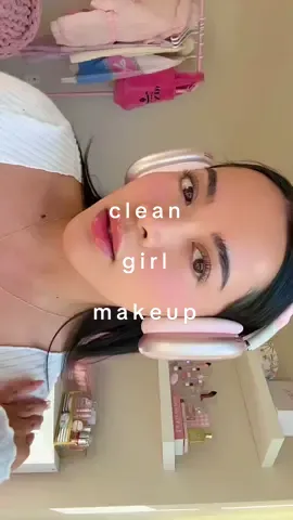 easy clean girl makeup look 🏹🌷☁️    @COSRX Official hydrating serum geske hello kitty sonic mask  fillimilli spatula  @Too Faced illuminating concealer, candy cloud blurring blush and mascara primer  @Polite Society Beauty more than a face foundation  @Benefit Cosmetics duo bronzer @japonesque lash curler  @romandyou glasting melting balm in coco  #cleangirlaesthetic #cleangirlmakeup #easymakeuproutine 