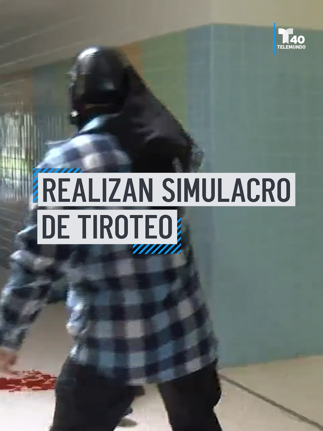 Realizan simulacro de tiroteo activo en una escuela de McAllen. #telemundo40  #rgv  #noticias  #news #activeshooter  #tiradoractivo  #mcallenisd #misd #mcallen #mcallentx #texas