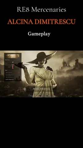 #alcinadimitrescu #ladydimitrescu #ladyd #re8 #re8village #residentevil8 #residentevil8village #mercenaries #gaming #fyp 