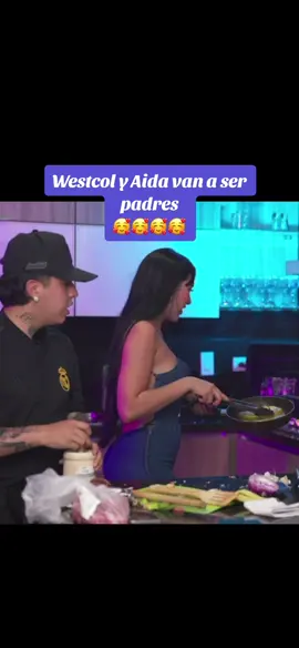 Westcol y Aida van a ser padres🥰🥰 #WESTCOL #aidamerlano #westcol #westcolclips #viraltiktok #viral #fyp #parati 