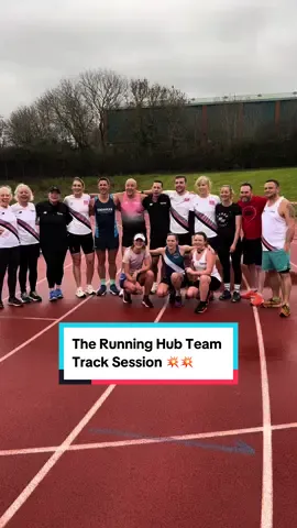 Over the Christmas break we hosted a track session for members of The Running Hub Community!  We had regular track goers and those who hadn’t trained on a track before. Coach James guided the group through a warm, up, drills and a session of 300m repeats before ending with a fun relay and cool down. The team had a great morning bonding, putting in some hard work and enjoyed a coffee after to catch up about Christmas and training plans for 2024!  We are an inclusive team and want to see everyone succeed. We help give you the confidence to push outside your comfort zone and continually develop yourself as a runner. 💖💥 #StrongerFitterFaster #Team #TheRunningHub 