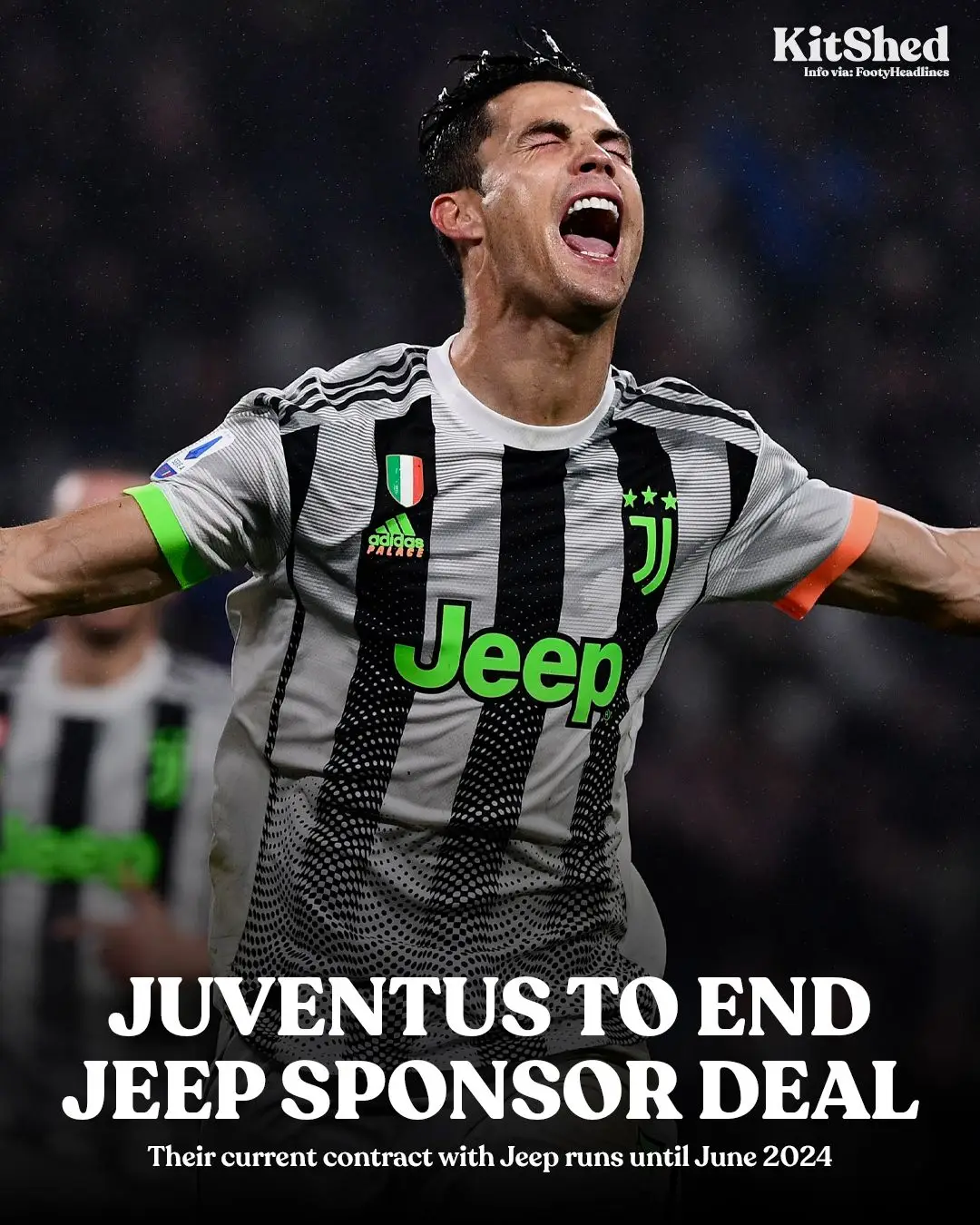 The Jeep sponsorship will be ending at the end of this season unless Juventus decide to renew it at short notice. Who do you want to see on their shirt next season? 👀 #Footballshirts #SoccerJerseys #FootballShirts #FootballKits #Juve #Juventus 