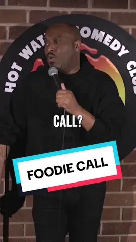 Foodie Call 😂 #danebaptiste #hotwatercomedy #standup #fyp #funny #paulsmithcomedy #uk #foryoupage #foryou #silly #hilarious