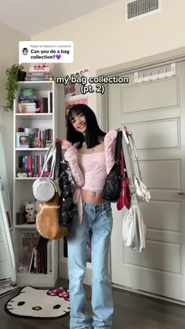 Replying to @Keilazn my bag collection pt. 2 👜🫶🏼 #bagcollection #bagcollector #purse #pursecollection #designerbag #baghaul #pursehaul #pursetok 
