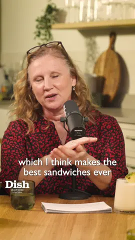 Bread roll, fried potato, onion and spice. SO GOOD. @Nick Grimshaw  #angelahartnett #dishpodcast @Waitrose & Partners 