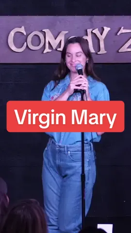 virgin mary is that girl #standup #comedy #jesus #bible #catholic 