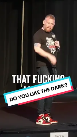 Do You Like The Dark? 😂 #hotwatercomedy #standup #fyp #funny #paulsmithcomedy #uk #foryoupage #foryou #silly #hilarious