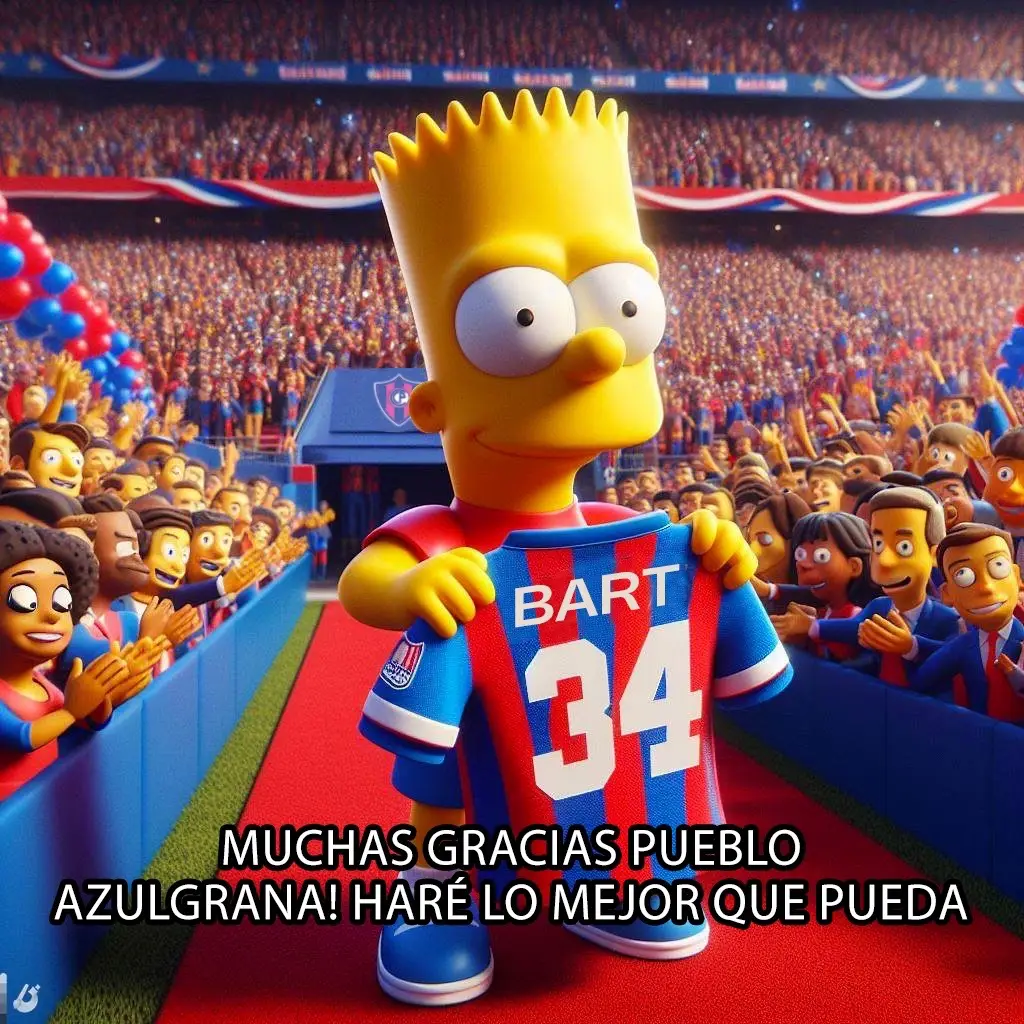 #bart #cerroporteño #cerro #olimpia #paraguay #futbolpy #futbolparaguayo #Ia #milhouse