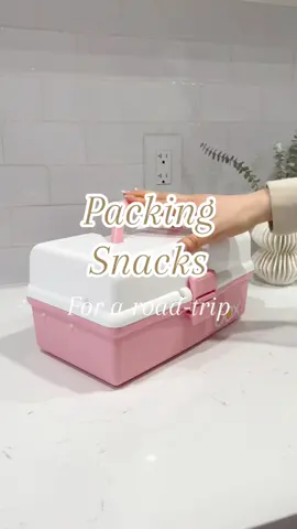 How cool is this snack box?? It can also be used for so many other things, such as a first aid kit, sewing supply organizer etc. #amazonfinds #asmrsnacks #asmrpacking #packingaccessories #roadtrip #packingfinds #organizationfinds #kitchenfinds 