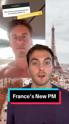 France has a new prime minister Gabriel Attal #gay #france #CapCut 