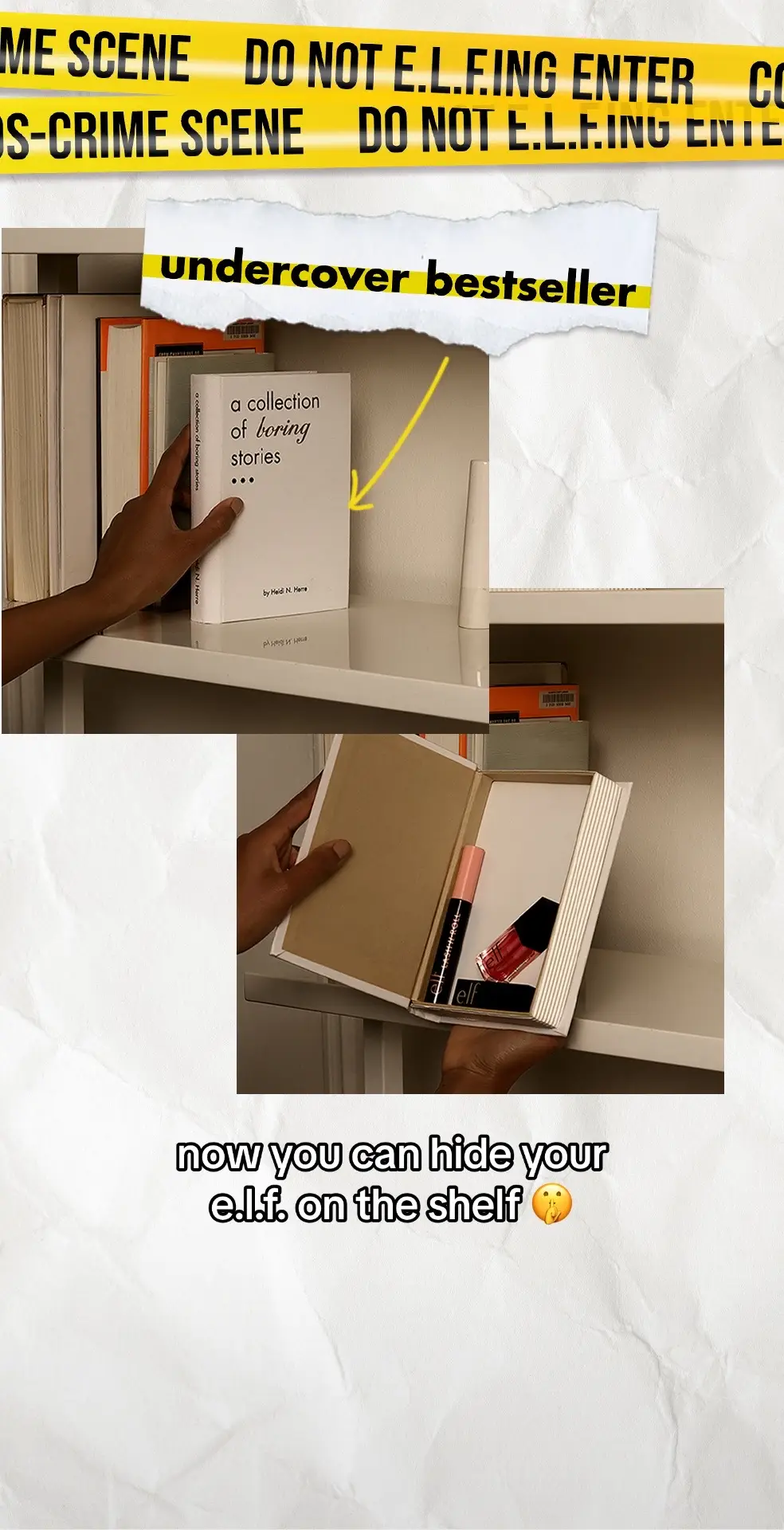 don’t become a victim of e.l.f.-pinching! 😰 order the Cosmetic Security Kit 🧸🔒 at elfcosmetics.com to keep the cosmetic criminals in your life away from your precious makeup 💄💗 #elfpinching  #elfcosmeticcriminals #elfcosmetics #eyeslipsface