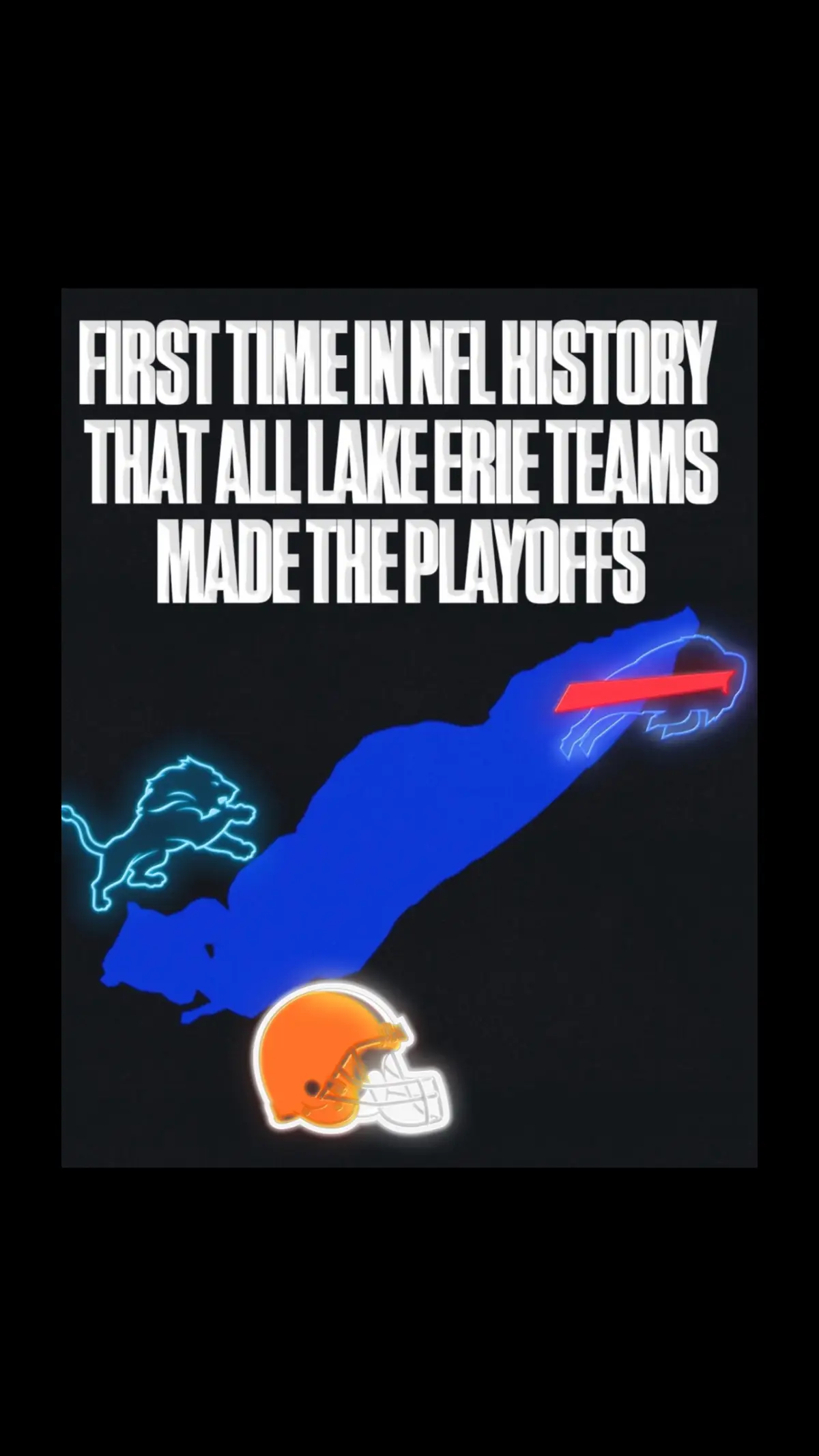 🥶🔥😱 | #firsttime #lakeerie #playoffs #nflhistory #team #nfl #2024 #nfl_tiktok_edits #foryou #edit 