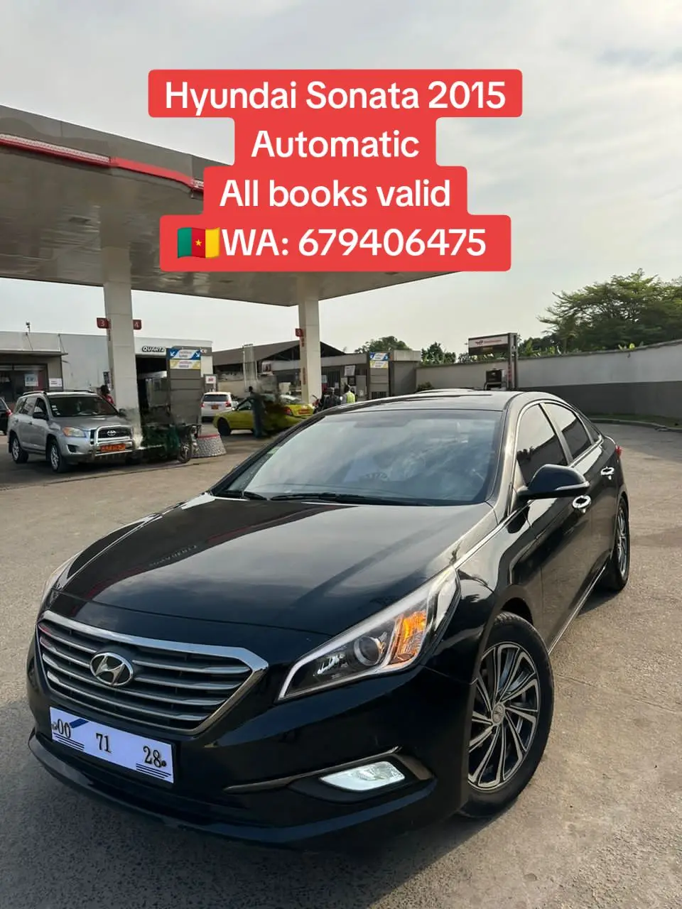Hyundai Sonata 2015 🔥 Automatic New in Town Essence I Petrol ⛽ AC 🥶 All books valid ✅ Limbe | Douala 📍 Price: 9,000,000xaf 🇨🇲 Whatsapp: 679406475