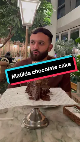 Lucky Miss Trunchbowl wasnt around #matilda #cake #chocolate #dubai #parkers 