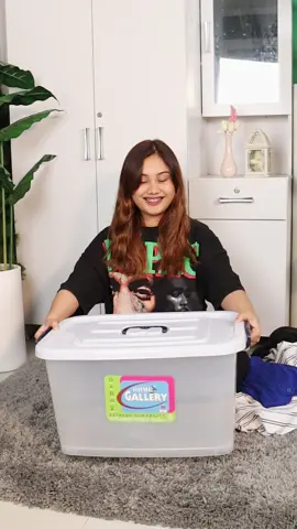 Home Gallery Storage Box is your perfect solution for all the messy stuff. Storing clothes is easy and hassle-free with this durable box. 📦✨ Watch out for our TikTok livestream on Saturday at 5PM for decluttering magic and exclusive storage deals. #homegalleryph #storagebox #decluttering #TikTokMadeMeBuyIt #storagesolutions 