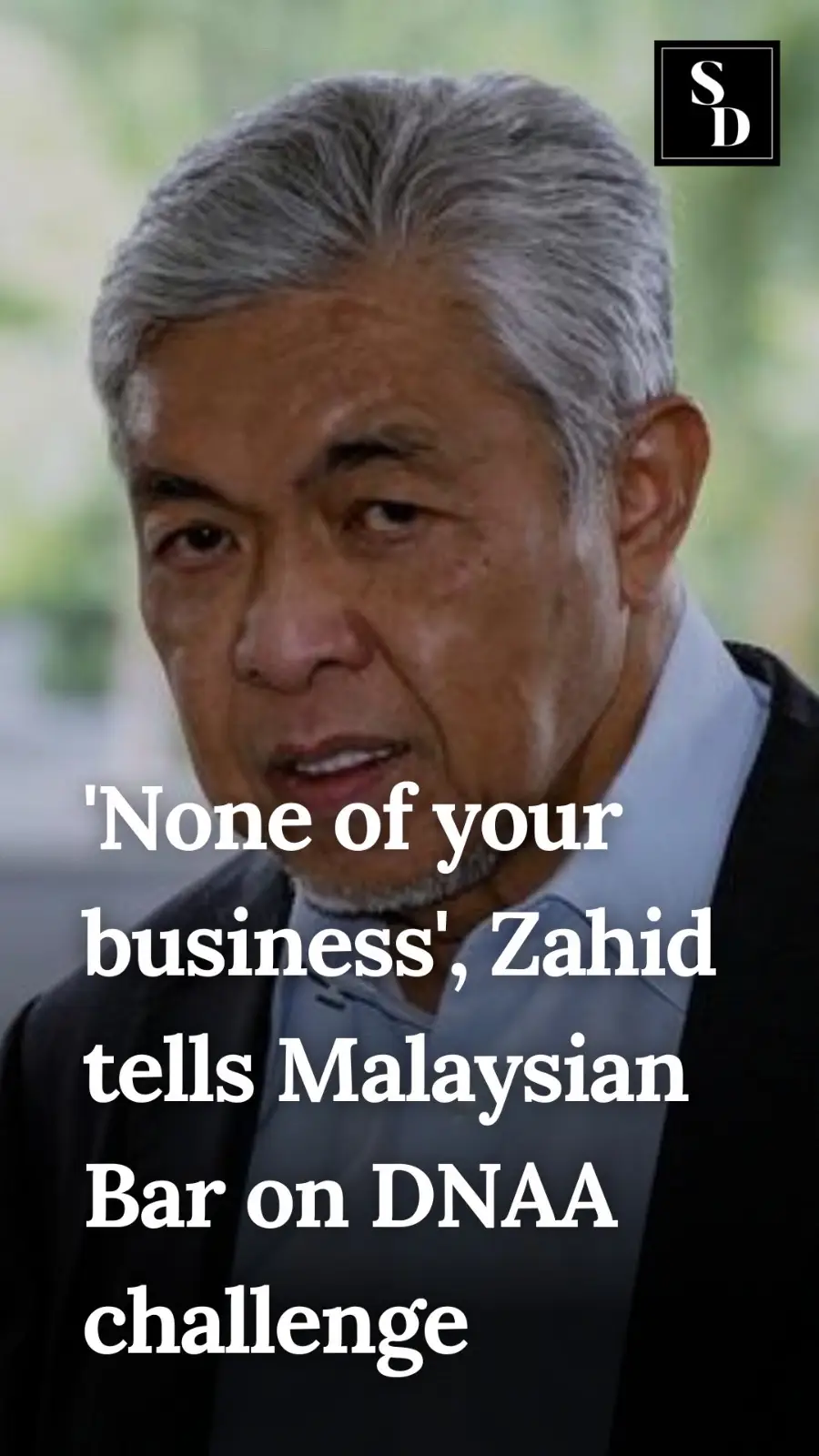 Visit www.sinardaily.my for more stories. #ZahidHamidi #BusyBody #Dnaa #MalaysianBar #SinarDaily