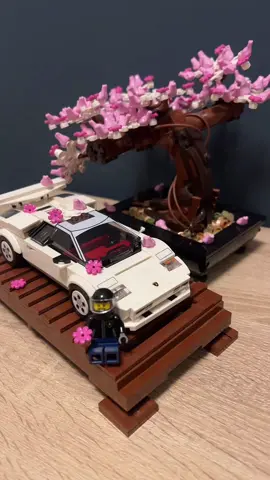 This combo😍 Lamborghini Coutach x Bonsai tree #lego #legocars #legospeedchampions #legolamborghini #legobonsaitree #legotiktok 