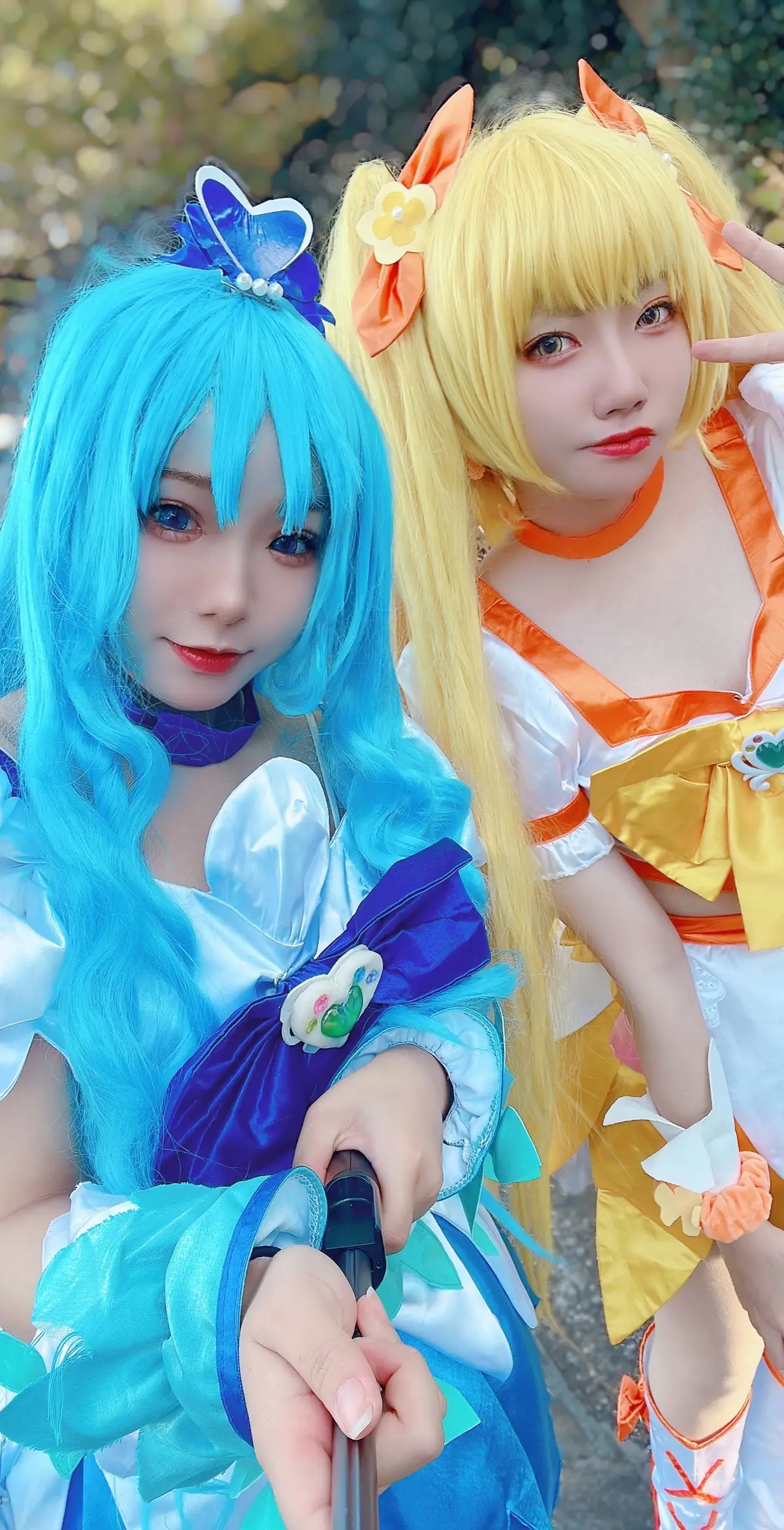 きゃわきゃわ〜！💕💕#ハートキャッチプリキュアコスプレ #ハトプリ #cosplay #コスプレ#プリキュアコスプレ #precure 