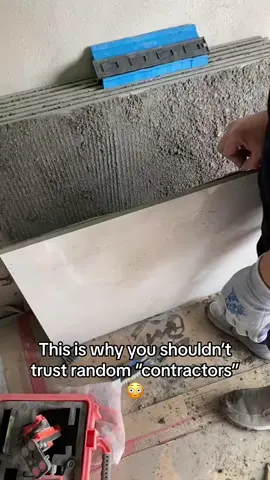 Does anyone know why the mortar didn’t stick?