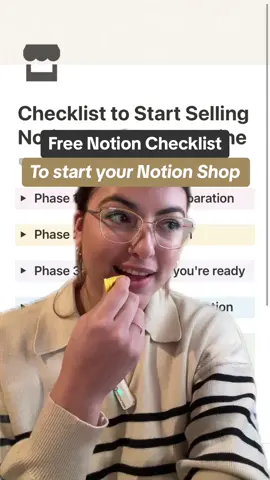 Free Checklist to Start Selling your Own Notion Templates 💫✅ #digitalproductcreator #notiontemplates #digitalproductbusiness #sellnotiontemplate #sellnotiontemplates 