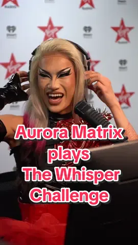 @Canada’s Drag Race finalist @Aurora Matrix plays The Whisper Challenge ahead of the finale of Season 4!  @Daryn Jones @Deepa Prashad  #whisperchallenge #dragrace 