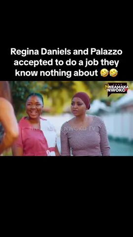Regina Daniels and Palazzo accepted to do a job they know nothing about 🤣🤣.    #movie #africamovies #fy #viral #trending #foryoupage #fyp #foryou #nollywoodmovies #nollywood #film #trend #fyppppppppppppppppppppppp #videoviral #nigerianmovies #nigeriafilm #fypシ゚viral🖤tiktok #foryoupage❤️❤️ #typpage #bellanatashaoffical #goviral #interesting #moots? 