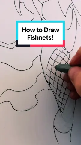How to draw fishnets, featuring Zatanna and my crackly stuffed up voice 😂 #tutorial #howtodraw #art #artist #inking #wip 