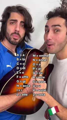 Alphabet in Italian 🤓🇮🇹🎵 #italianforbeginners #italianforforeigners #italianlessons #learnitalian #italian 