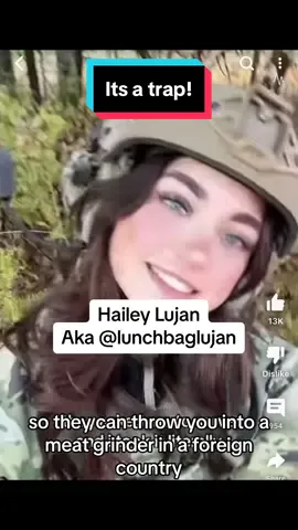 Sorry Hailey I have to put the word out #psyop #lujan #lunchbaglujan #usarmy #patriot #conservative #genz #speed #fyp 