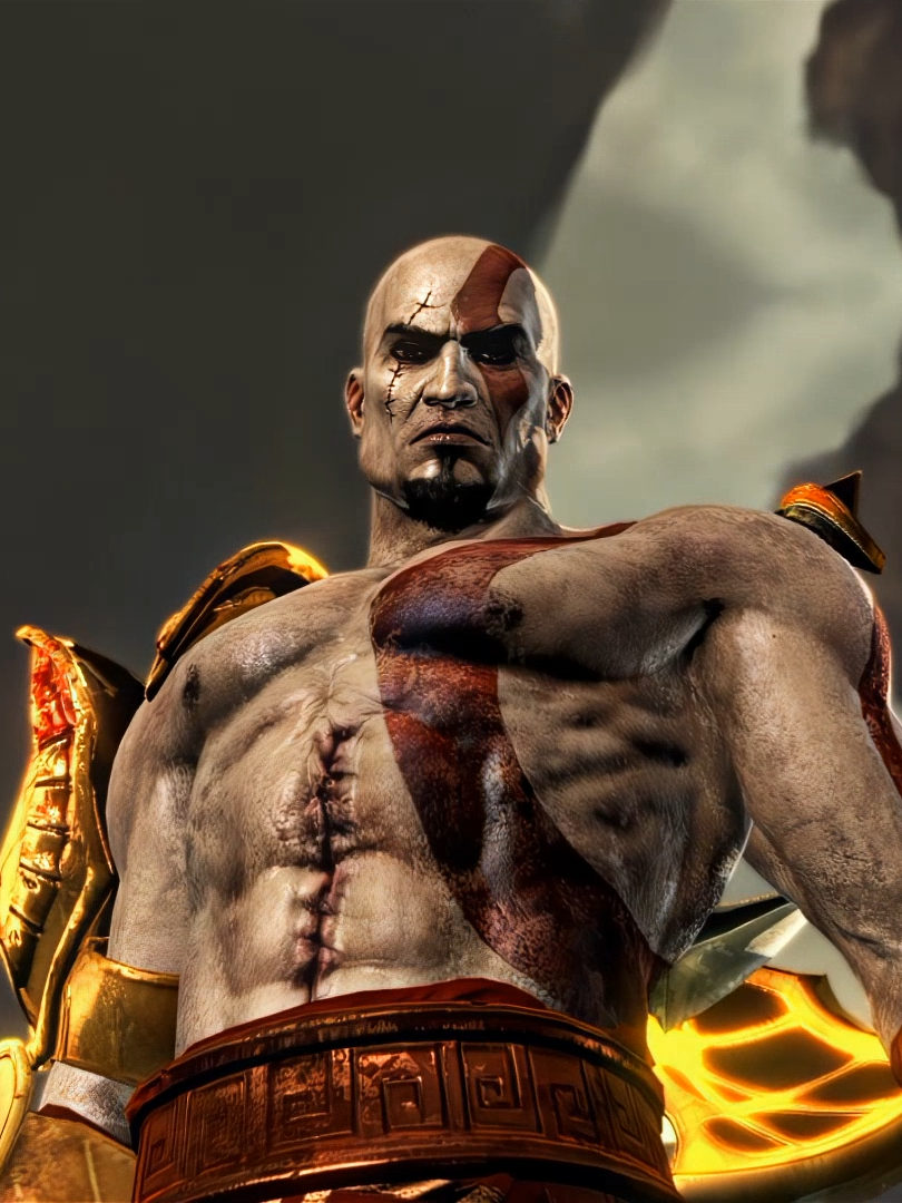 The Cursed Mortal. #kratos