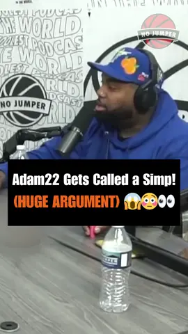 This got heated after he said this 😱😳 #nojumper #viral #adam22 