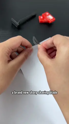⚠️Don’t shave dull: dull vs. sharp razor blade#shavingtips #razorbladechallenge🔥 #blade #supply #shorts 