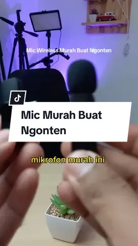 Mic Wireless Murah Buat Ngonten dan Live #micwireless #michp #micngonten #mickontenkreator #micmurah #mictopspot 