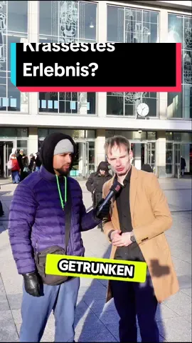 Krassestes Erlebnis 😱 #fy #foryou #foryoupage #fyp #fypシ #fypシ゚viral #fypage #fyy #fyyy #strassenumfrage #lustig #video #videoviral #viral #StreetTalkTV #herrjobcenter 