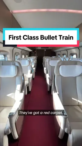 Japan’s first class bullet train experience, AKA GranClass, was everything I wanted it to be and more. Comfortable, electric reclining leather seats, light meals made by famous chefs and a literal red carpet. Thank you JR East for allowing me on your beautiful train! New video from the experience as well as a little travel vlog from Morioka is now up on my youtube channel. #japantravel #traveljapan #explorejapan #discoverjapan #japan #visitjapan #granclass #bullettrain #shinkansen #luxury 