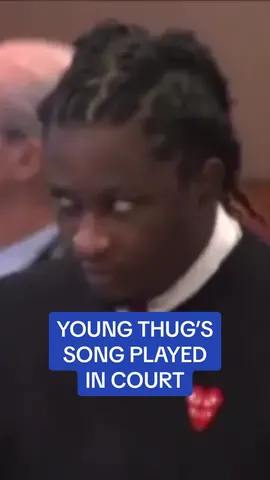 Young Thug's defense plays “Lifestyle” in court for cross examination #fyp #youngthug #Lifestyle #court #crimetok 