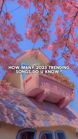 How many 2023 trending songs do u know? 💎#tiktok #trending #fyp #foryou #foryoupage 