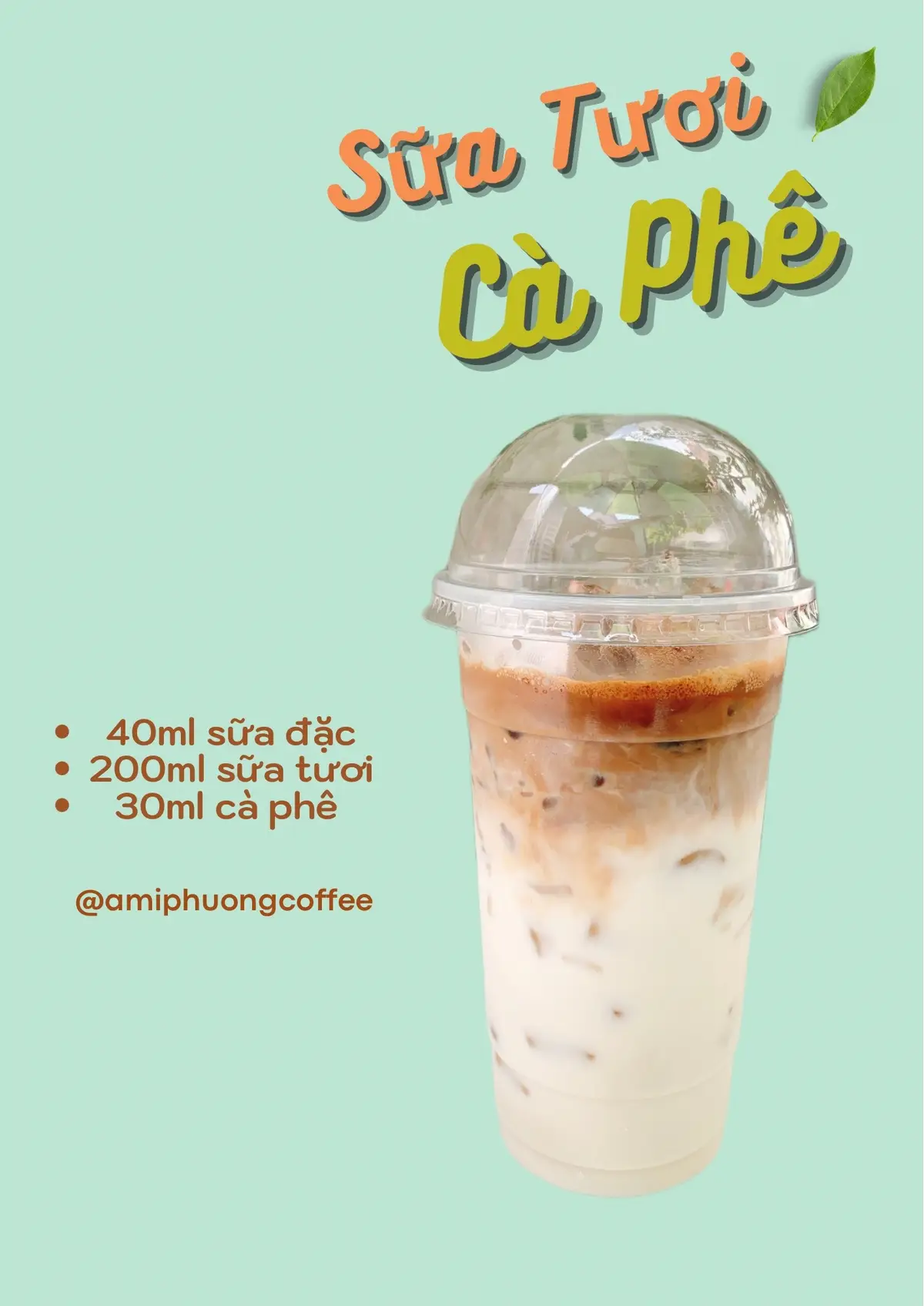 @Ami Phương Coffee Gửi tặng mng công thức TĂNG DOANH THU CHO QUÁN 🎉🥰 #khoinghiep #caphemangdi #xuhuong #trending #foryou 