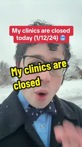 My clinics at Oak Brook Allergists are closed today due to severe weather. Stay safe! #chicago #tiktokdoc #winterweather #cold 