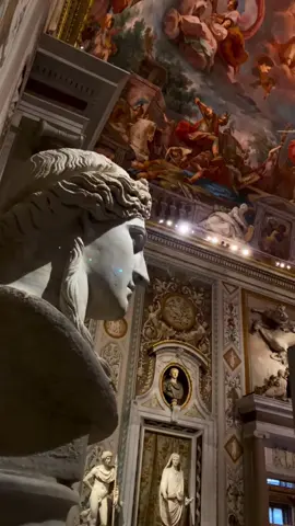 Inside the Borghese Gallery #art #painting #statue #mythology #roma 