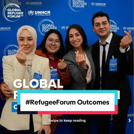 Last month's Global #RefugeeForum, the world’s largest gathering on refugee issues, resulted in over 1,600 pledges of action from governments, the private sector, civil society, refugees--essentially every part of society.  Here’s what was pledged to support refugees and the countries hosting them.  #WithRefugees #WrapUp #WorkingTogether