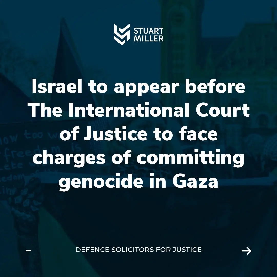 Israel facing the International Court of Justice in response to their actions in Gaza🍉. South Africa pioneers the case, asserting Israel's military actions as genocide. Filed in December 2023, the application challenges Israel's actions under the 1948 UN Genocide Convention.  11th January 2024, marks the first hearing with 15 judges, shaping the path for potential jurisdiction. Brace for a journey.  Share your thoughts! Will you be tracking this historic case? ⚖️🌍  #ICJ #GenocideCase  #LegalDebate #JusticeForAll #quote #criminaljustice  #uklaw #criminallaw #fyp #viral #trending #stuartmillersolicitors #2024 #lawyersofinstagram #lawyersoftiktok #newyearnewme #news #watermelon #conflict #watermelon #ICJ #debate #globalnews #southafrica #crime #israel