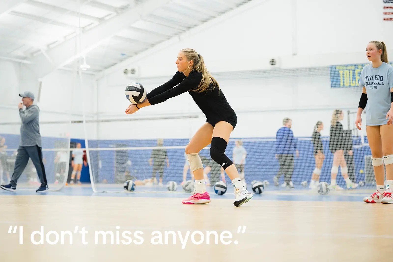 How dare she graduate early? #bestie #d1besties #slay #volleyball 